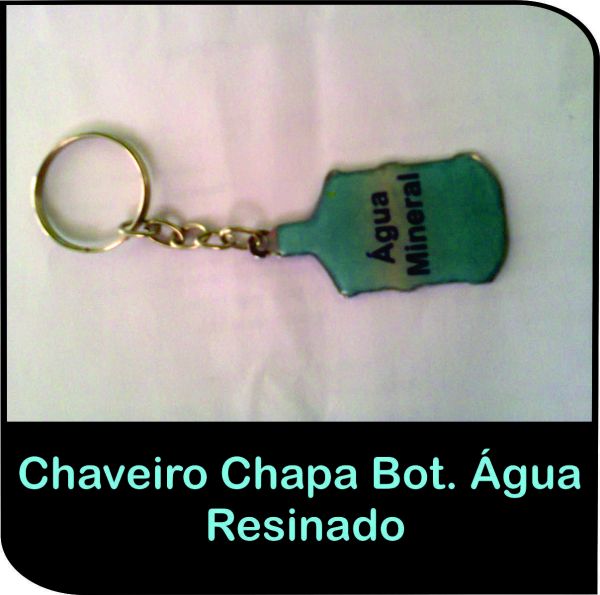 Chaveiro Chapa Bot. de Água