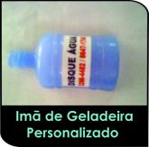Imã de Geladeira Bot. de água Adesivado