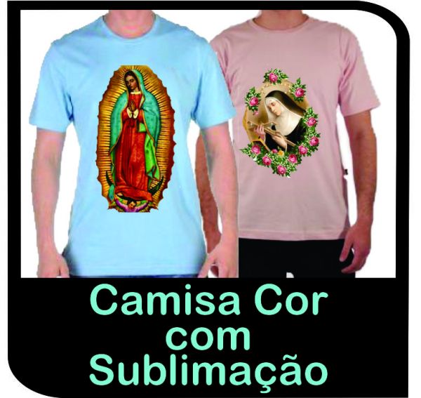 Camisa de Cor com Sublimação