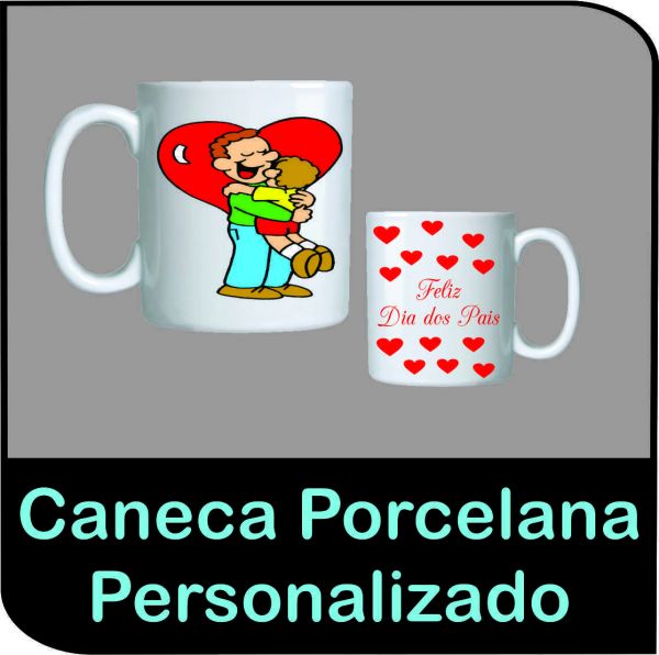 Caneca Porcelana personalizada