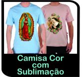 Camisa de Cor com Sublimação