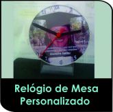 Relógio de Mesa em Acrílico Personalizado